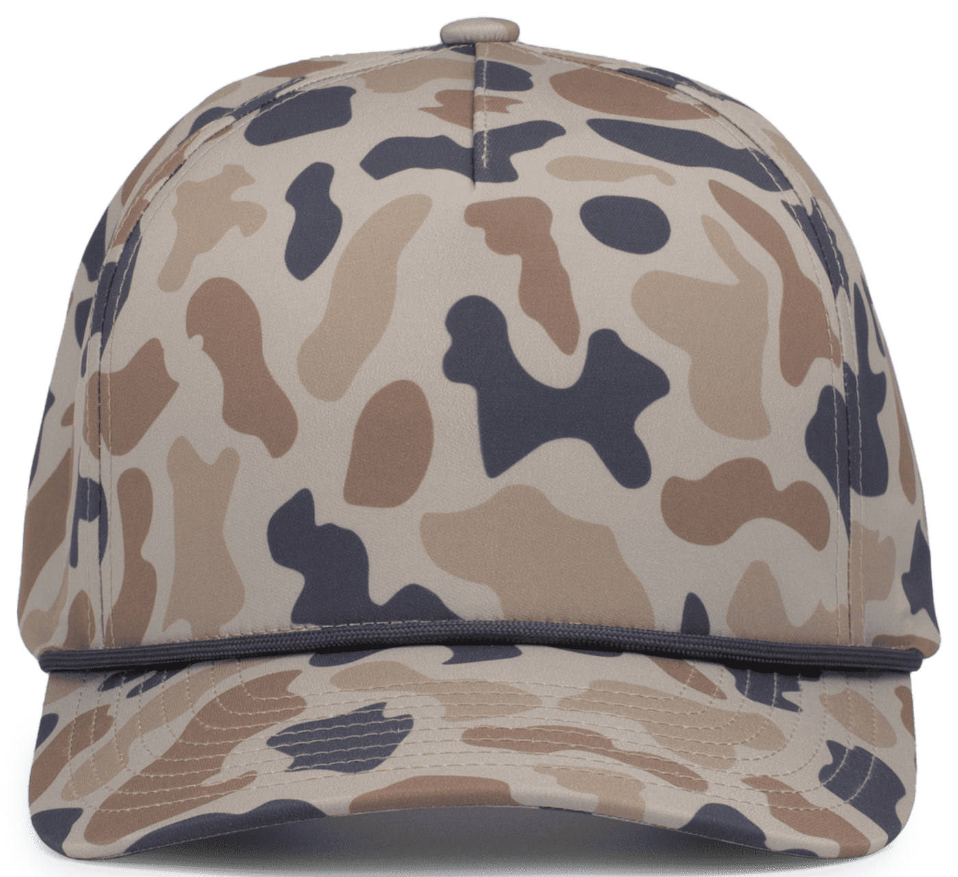 Pacific Headwear Weekender Duck Camo Five-Panel Trucker Cap P685