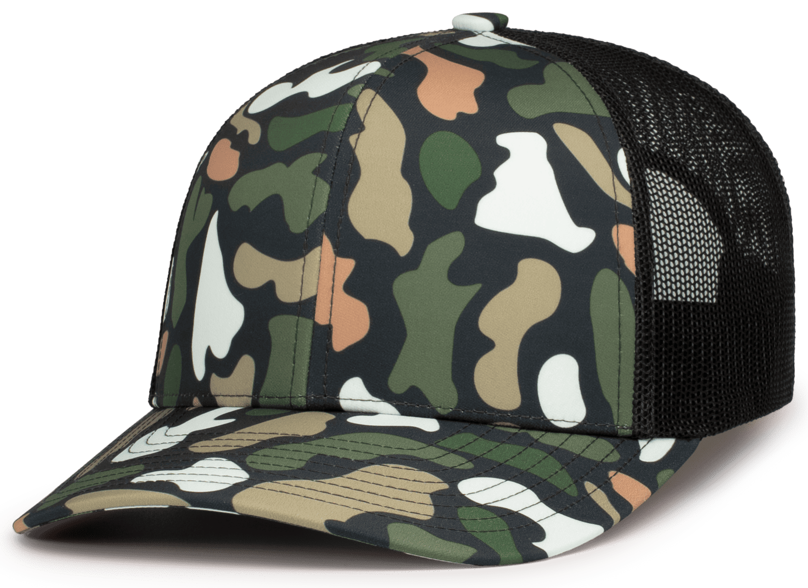 Pacific Headwear Weekender Duck Camo Trucker Cap P686