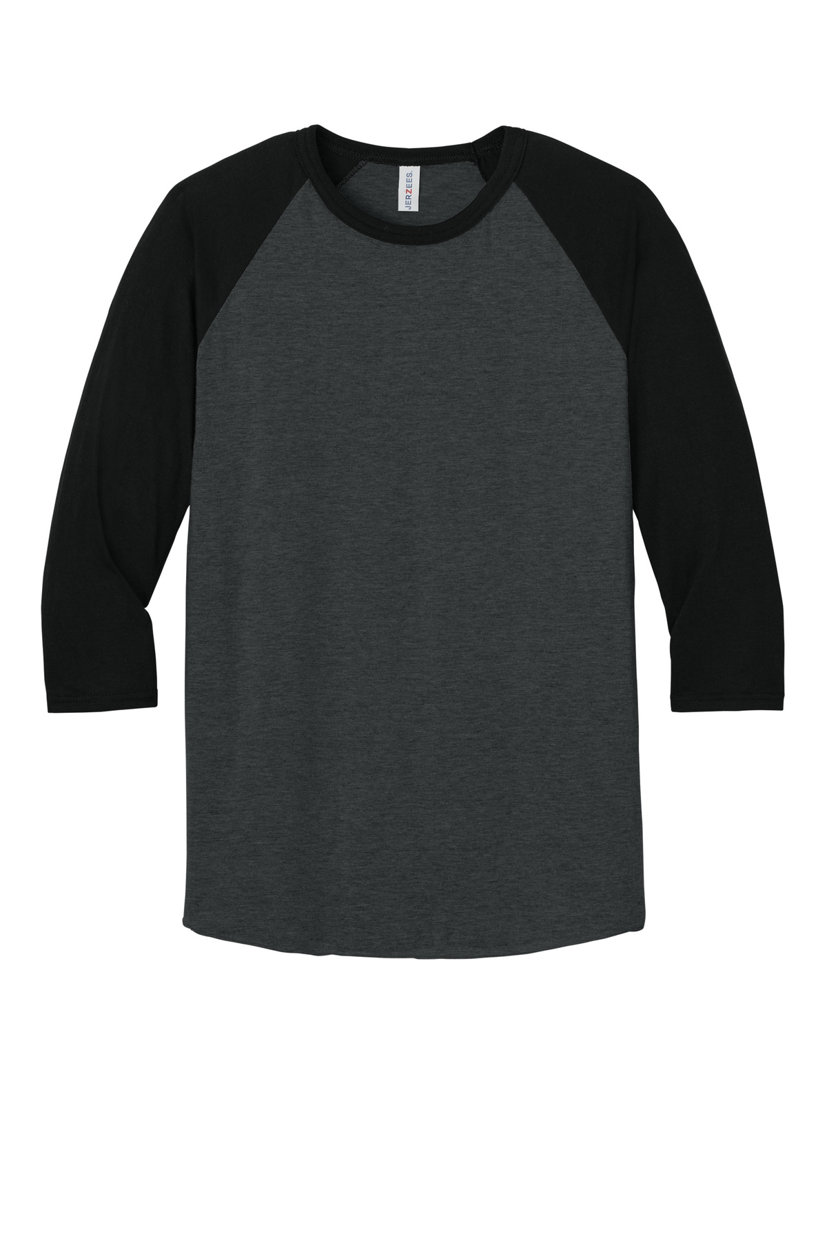 Jerzees ®  Unisex Premium Blend Combed Ring Spun 3/4-Sleeve Raglan 560R