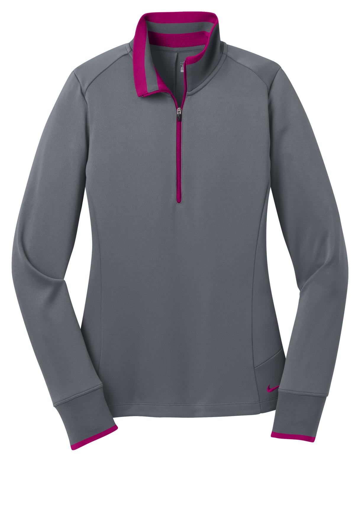  DISCONTINUED  Nike Women's Dri-FIT 1/2-Zip Cover-Up. 578674