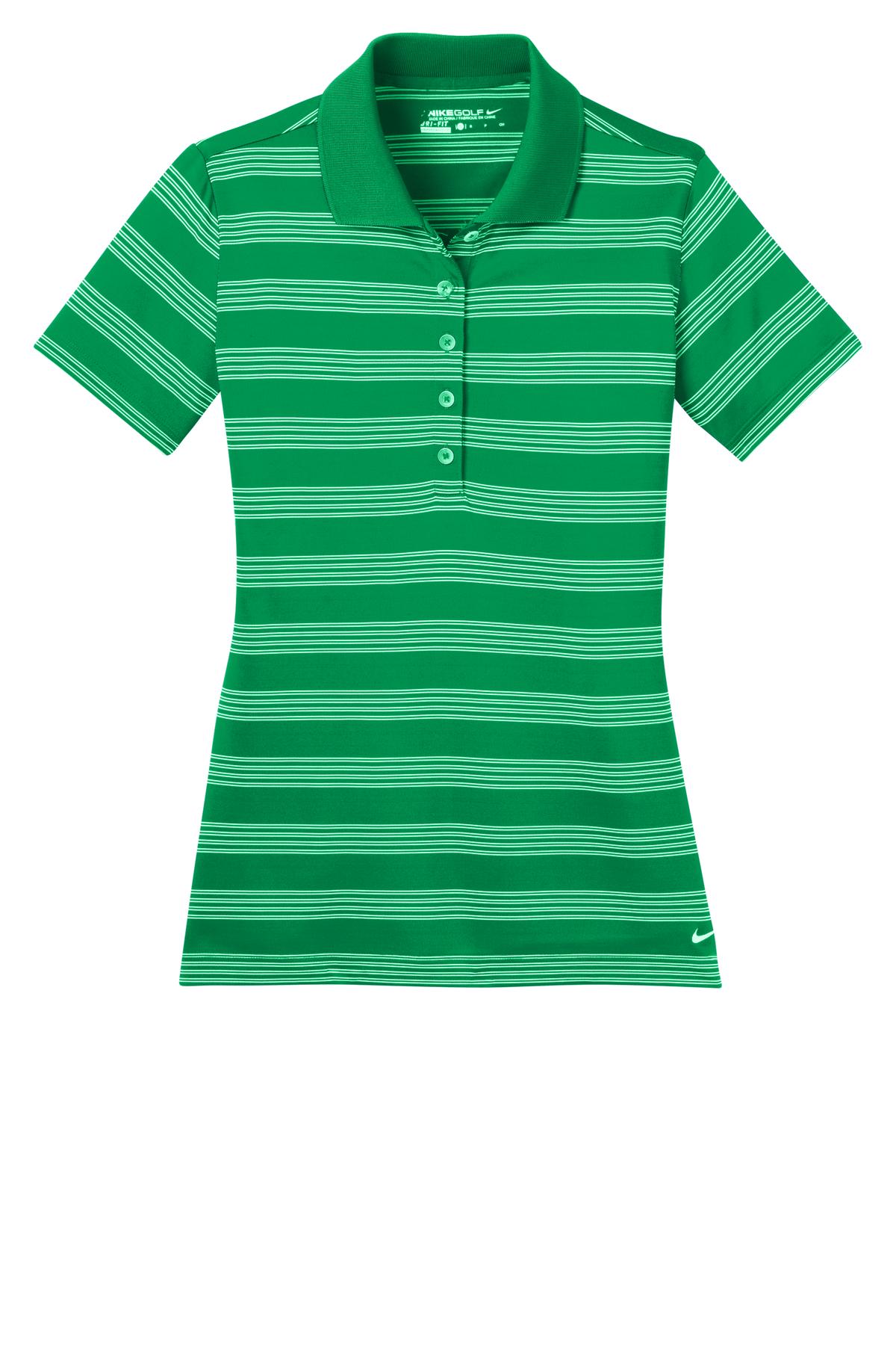  DISCONTINUED   Nike Ladies Dri-FIT Tech Stripe Polo. 578678