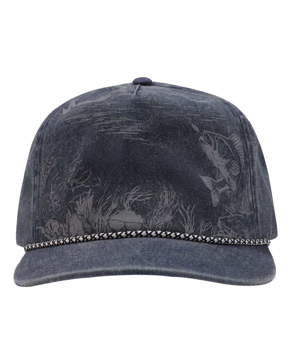 DRI DUCK Walleye Nature Scene Cap 3334