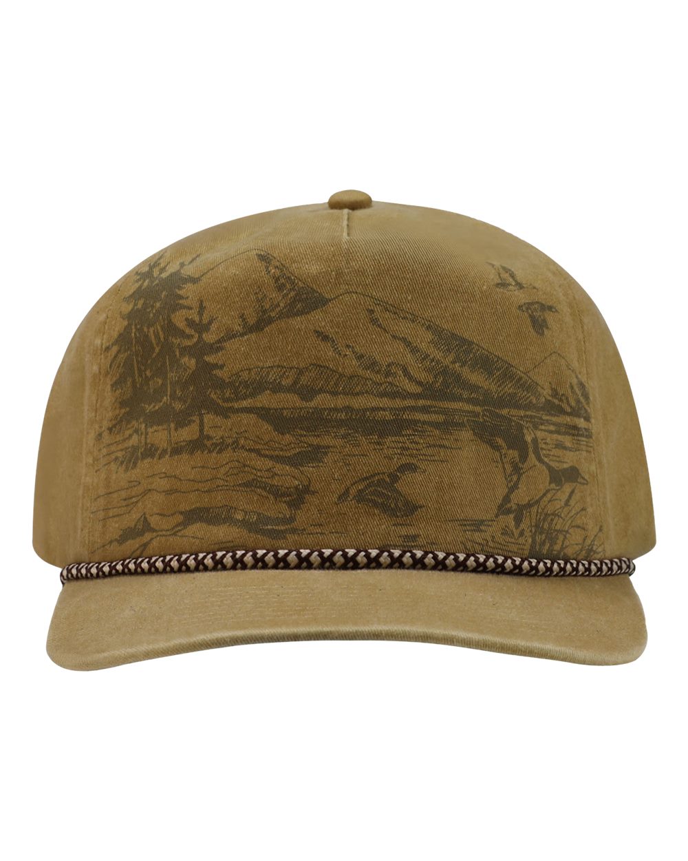 DRI DUCK Mallard Nature Scene Cap 3337